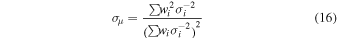 Equation (16)