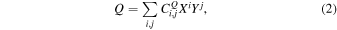 Equation (2)