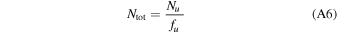 Equation (A6)