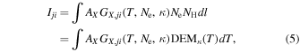 Equation (5)