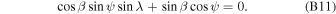 Equation (B11)