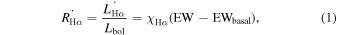Equation (1)
