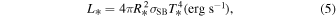 Equation (5)