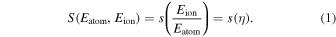Equation (1)