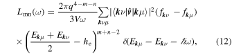 Equation (12)