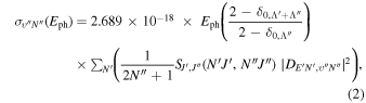 Equation (2)