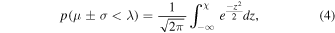 Equation (4)