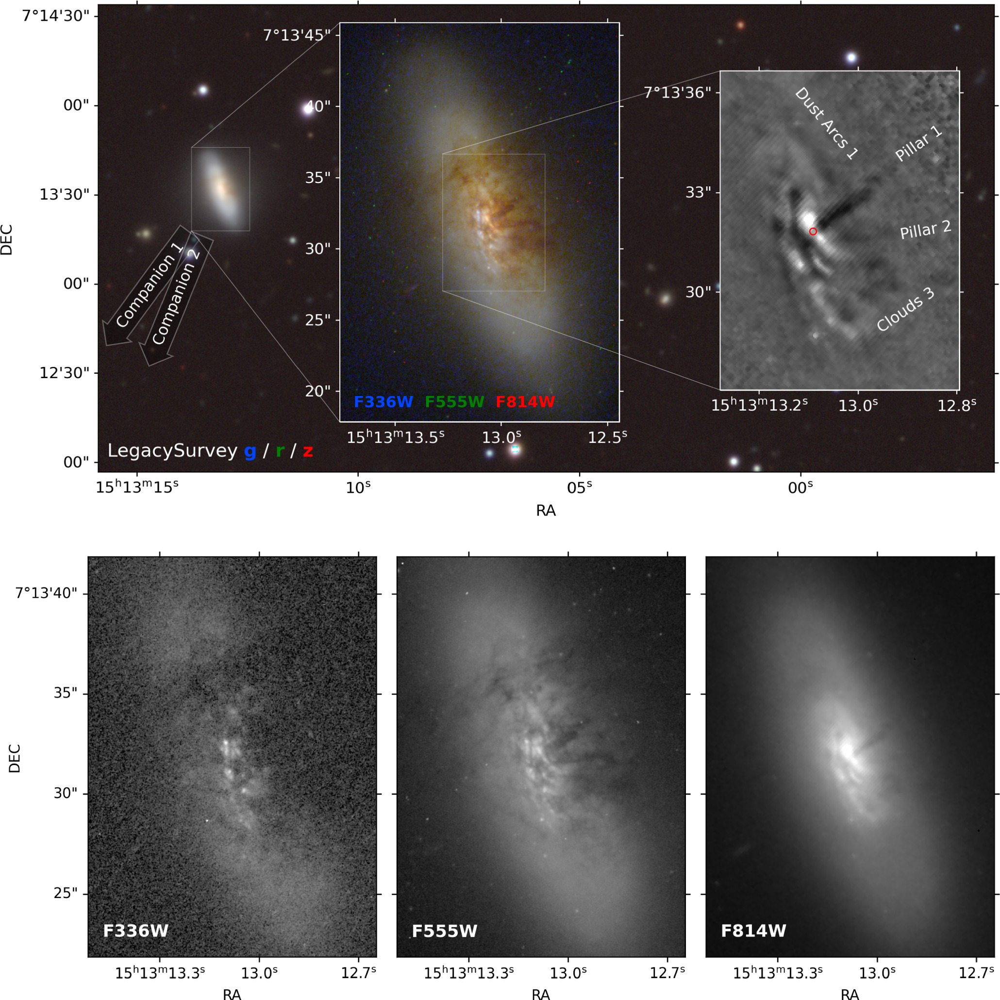 An Imaging and Spectroscopic Exploration of the Dusty
