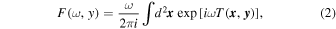 Equation (2)