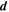 ${\boldsymbol{d}}$