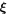 ${\boldsymbol{\xi }}$
