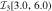 ${{ \mathcal I }}_{3}[3.0,6.0)$