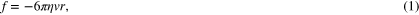 Equation (1)