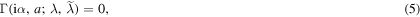 Equation (5)