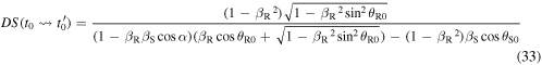 Equation (33)