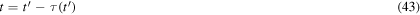 Equation (43)