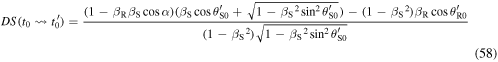 Equation (58)