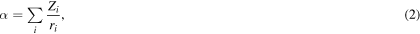Equation (2)