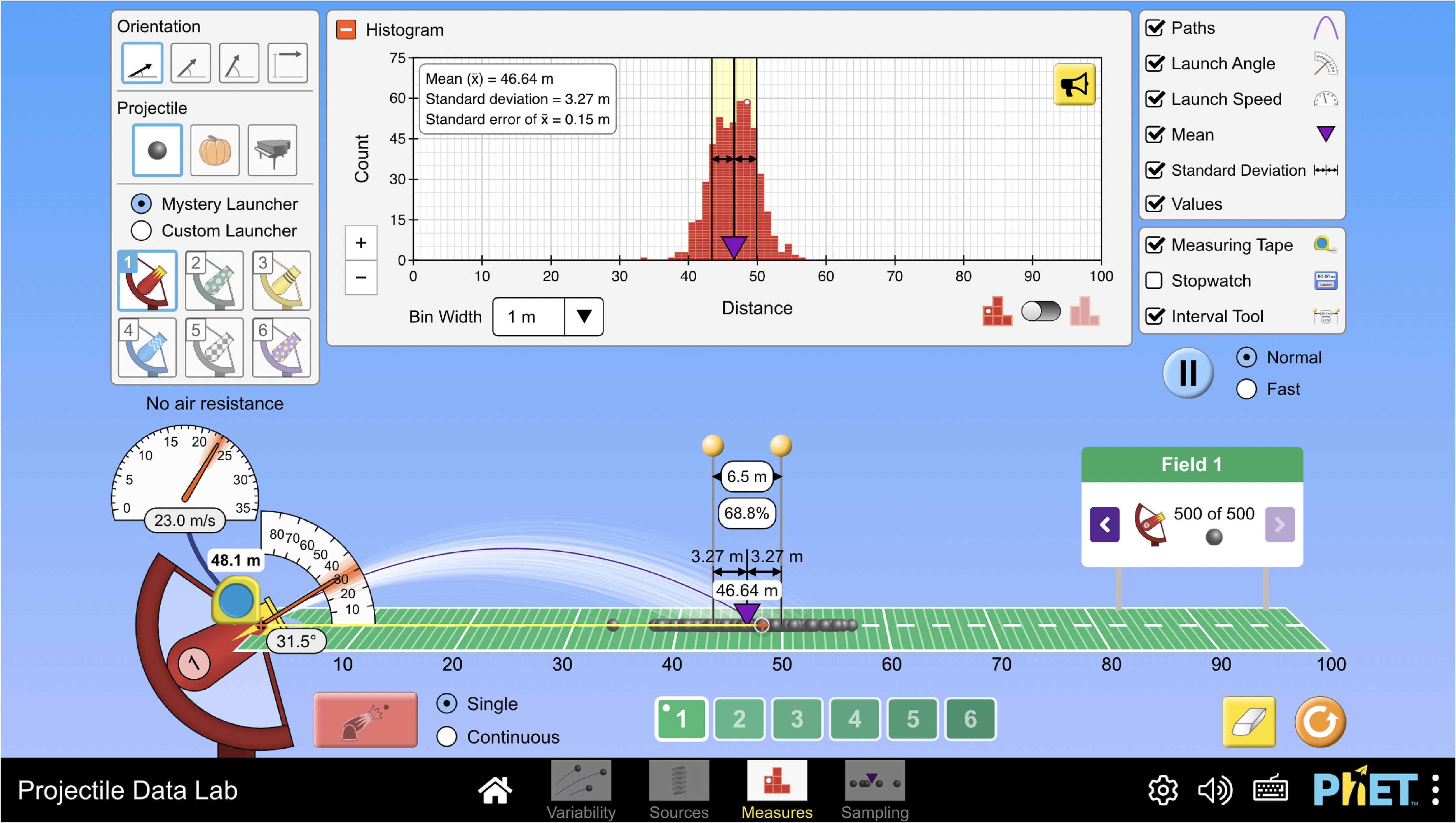 Phet Example Integrating noise into PhET simulations to promote student learning of ...
