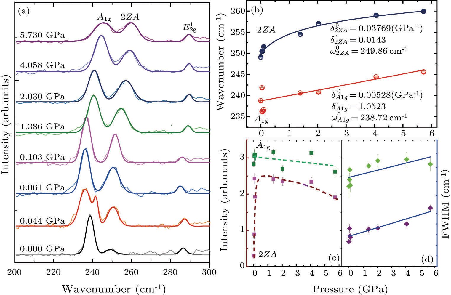 Mose2 Linear Raman Double Resonance Raman Scattering in Single-Layer MoSe2 under Moderate ...