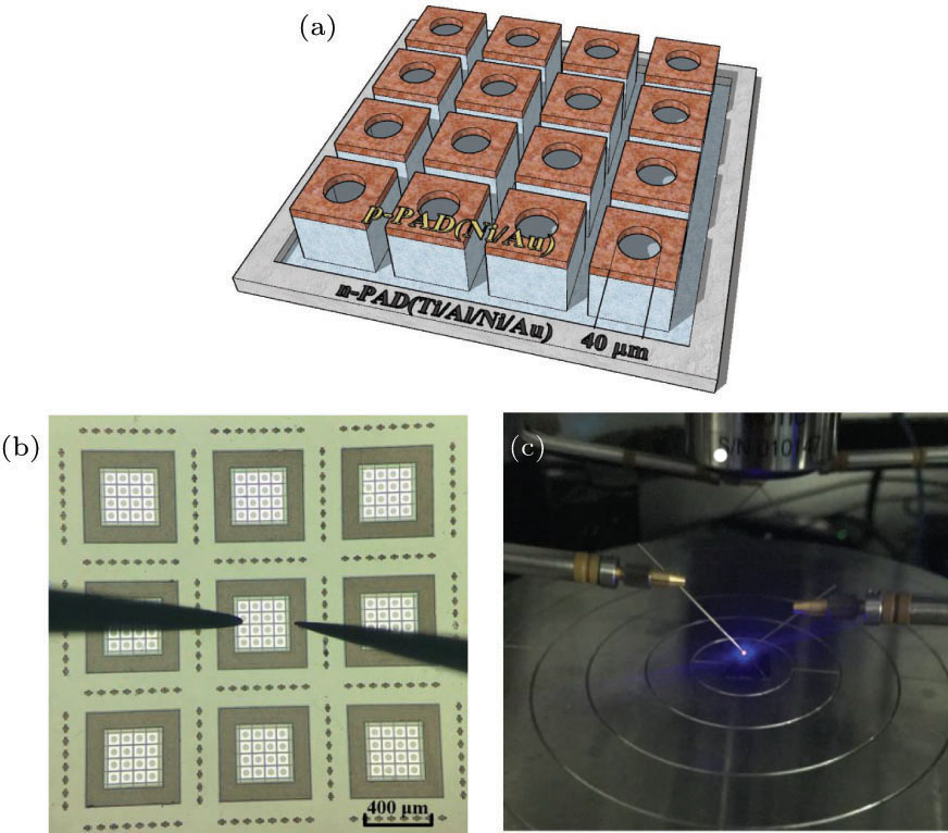 Fabrication and Characterization of GaN-Based Micro-LEDs on Silicon ...