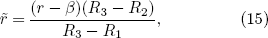 Equation (15)