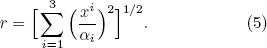Equation (5)