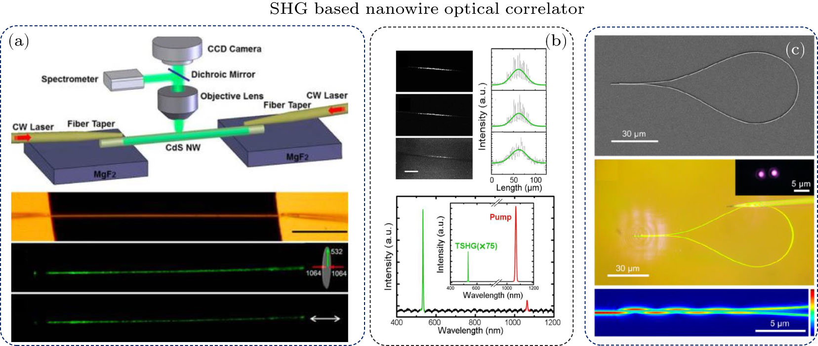 Second Harmonic Generation in Nanowires - IOPscience