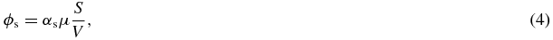 Equation (4)