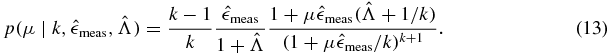 Equation (13)