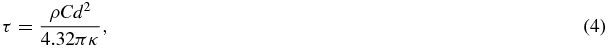 Equation (4)