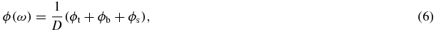Equation (6)