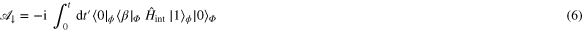 Equation (6)