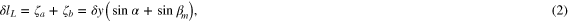 Equation (2)