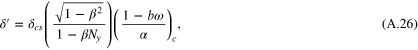 Equation (A.26)
