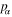 ${{p}_{\alpha }}$