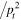 $/p_{t}^{2}$