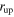 ${{r}_{{\rm up}}}$