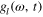 ${{g}_{l}}(\omega ,t)$