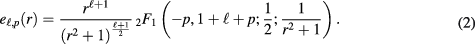 Equation (2)