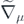 ${\tilde {\nabla }}_{\mu }$