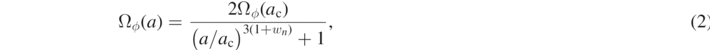 Equation (2)