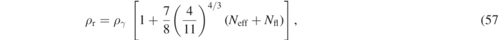 Equation (57)