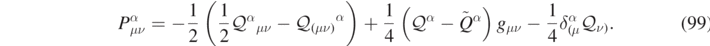 Equation (99)