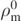 ${\rho }_{\mathrm{m}}^{0}$