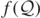 $f(\mathcal{Q})$