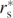 ${r}_{\mathrm{s}}^{{\ast}}$