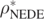 ${\rho }_{\text{NEDE}}^{{\ast}}$