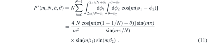 Equation (11)