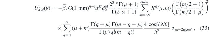 Equation (33)
